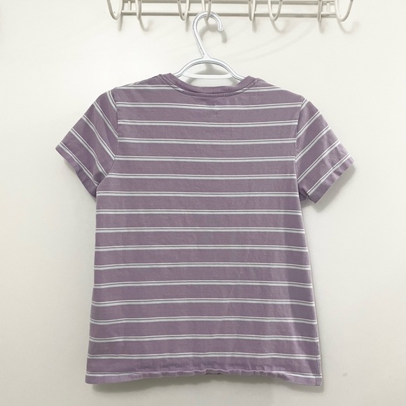 Levi’s light purple striped T-Shirt Size M - Picture 4 of 4
